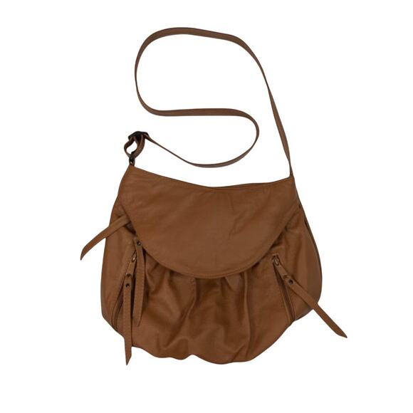 ACE LEATHER GOODS Handcrafted Leather Route #66 Hobo Bag Cowgirl Travel Made USA